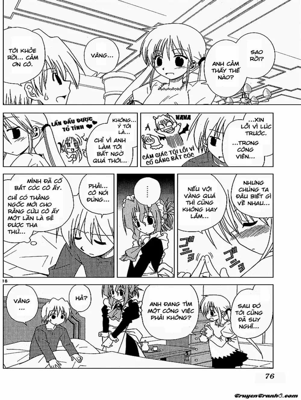 Truyện Tranh Chàng Quản Gia - Hayate No Gotoku trang 4