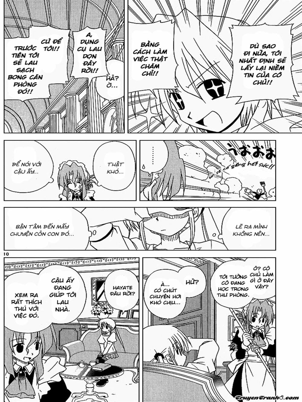 Truyện Tranh Chàng Quản Gia - Hayate No Gotoku trang 4