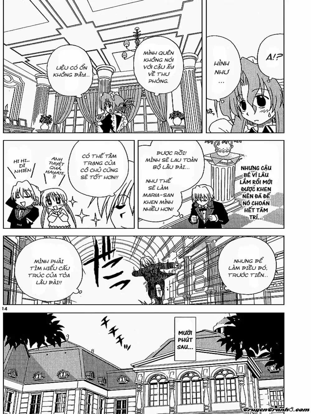 Truyện Tranh Chàng Quản Gia - Hayate No Gotoku trang 4