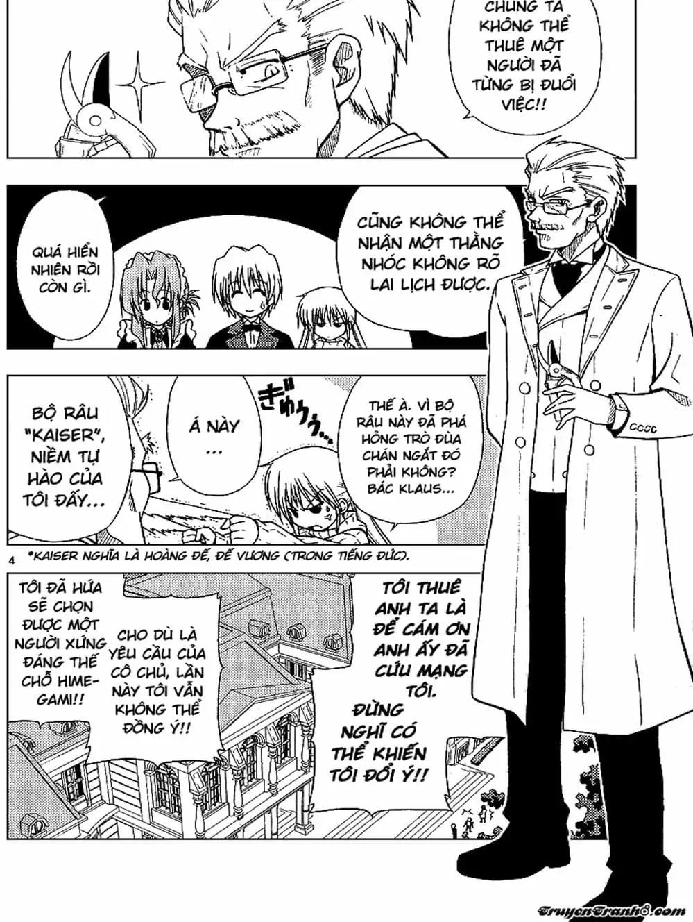Truyện Tranh Chàng Quản Gia - Hayate No Gotoku trang 4
