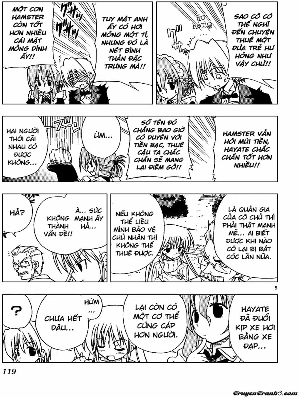 Truyện Tranh Chàng Quản Gia - Hayate No Gotoku trang 4