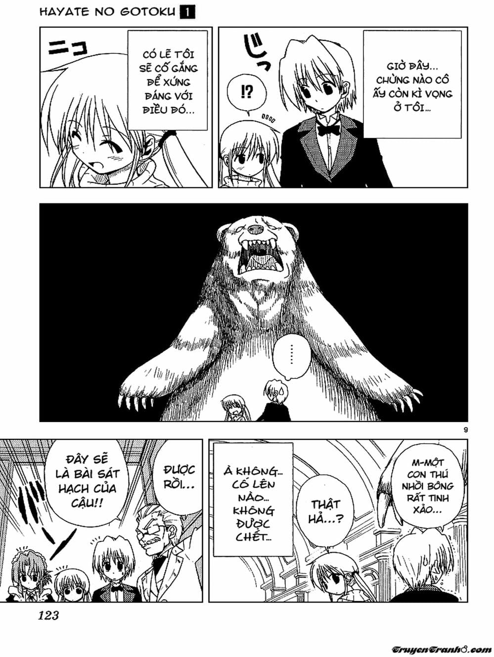Truyện Tranh Chàng Quản Gia - Hayate No Gotoku trang 4