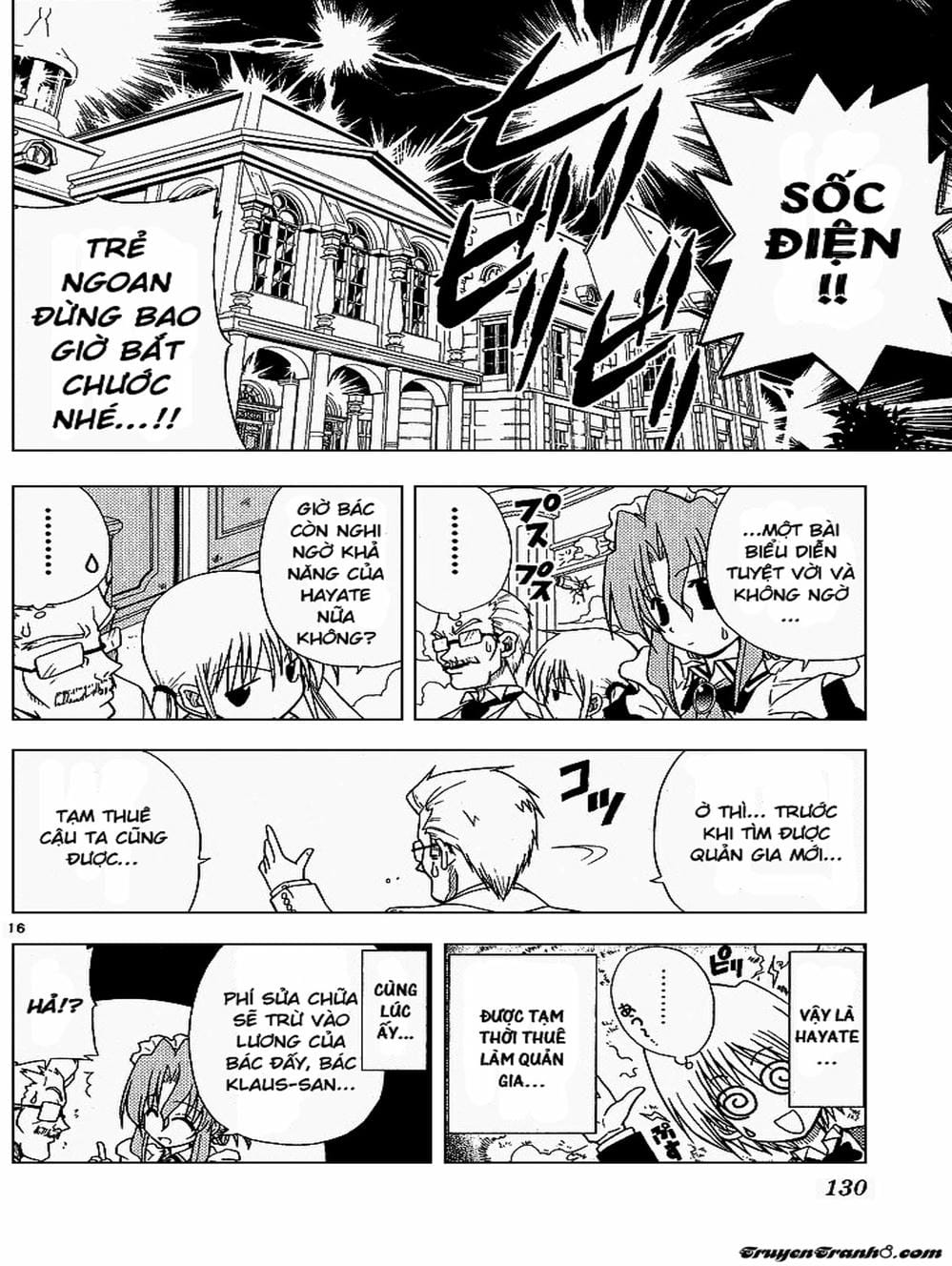 Truyện Tranh Chàng Quản Gia - Hayate No Gotoku trang 4