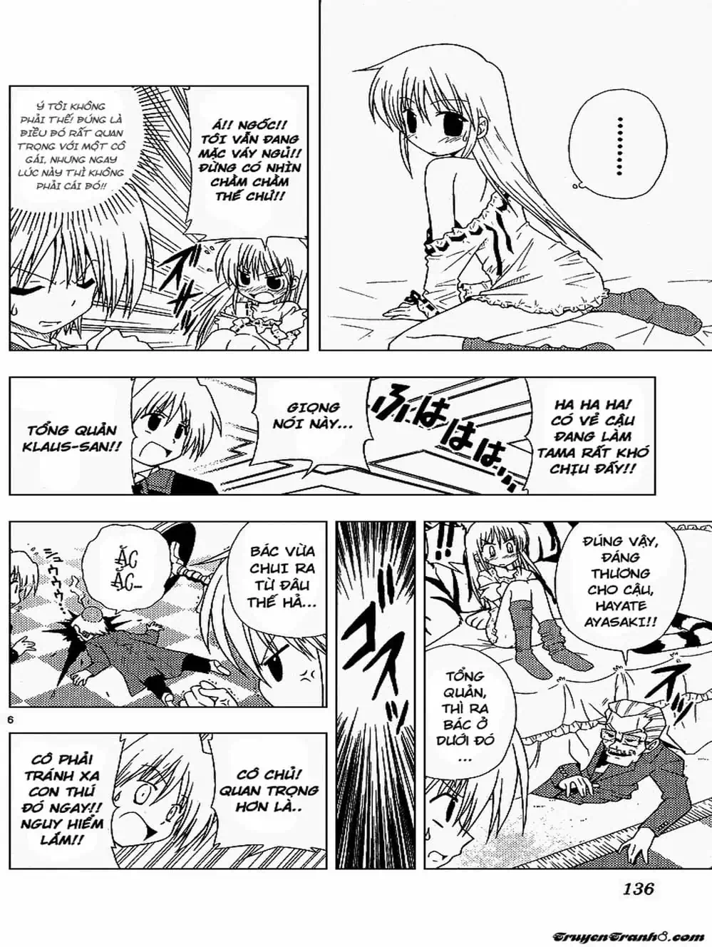 Truyện Tranh Chàng Quản Gia - Hayate No Gotoku trang 4