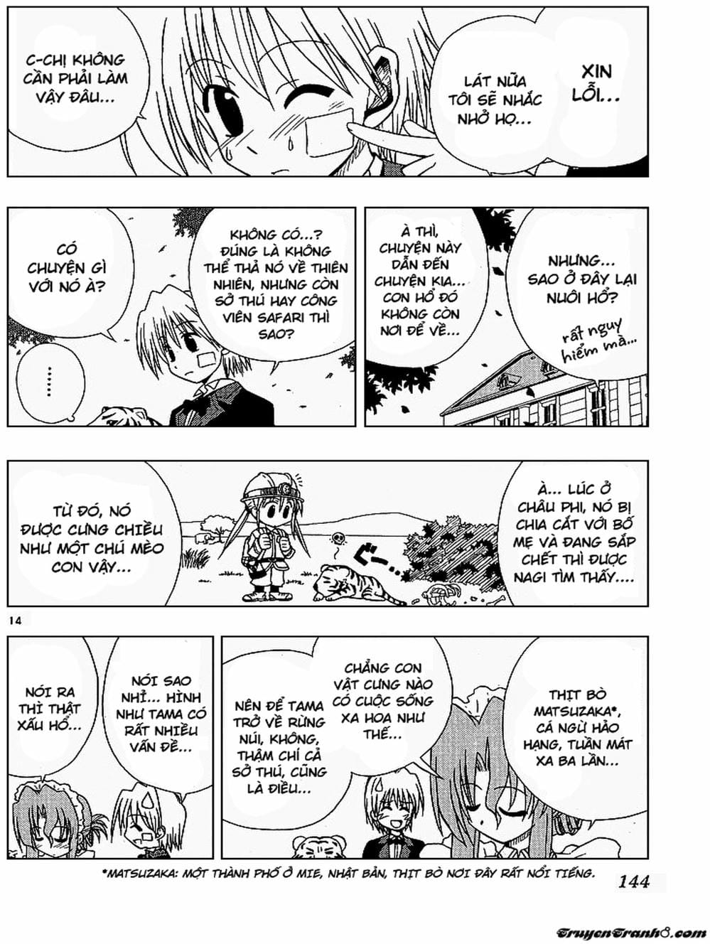 Truyện Tranh Chàng Quản Gia - Hayate No Gotoku trang 4