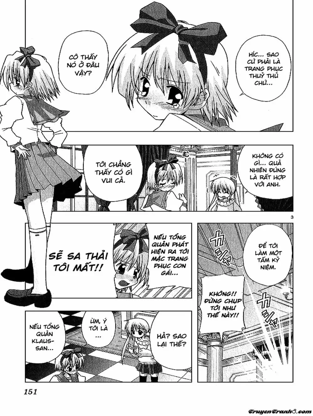 Truyện Tranh Chàng Quản Gia - Hayate No Gotoku trang 4