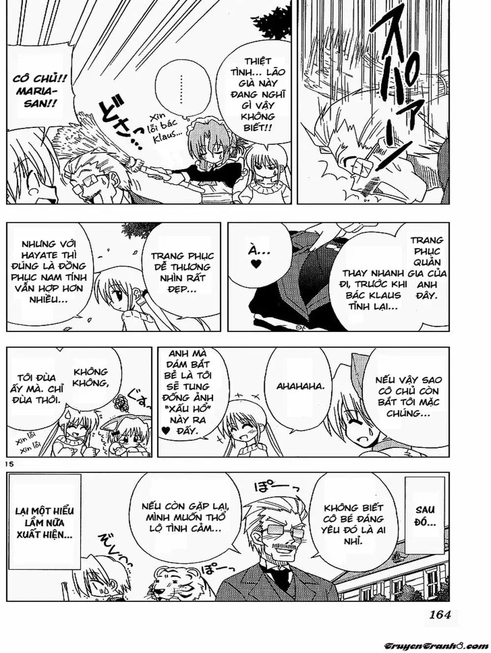 Truyện Tranh Chàng Quản Gia - Hayate No Gotoku trang 4