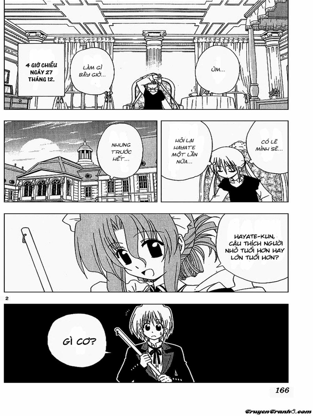 Truyện Tranh Chàng Quản Gia - Hayate No Gotoku trang 4