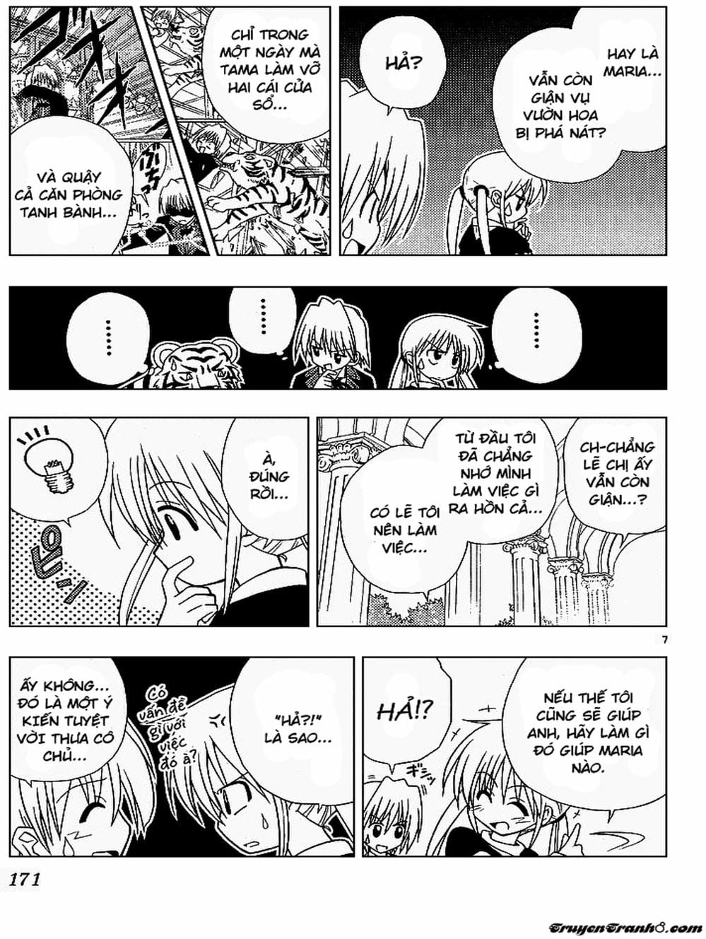 Truyện Tranh Chàng Quản Gia - Hayate No Gotoku trang 4