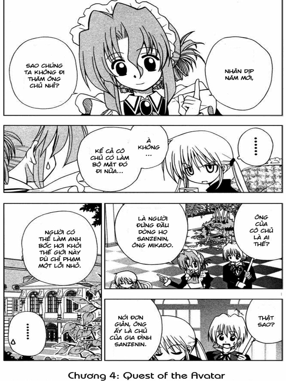 Truyện Tranh Chàng Quản Gia - Hayate No Gotoku trang 4