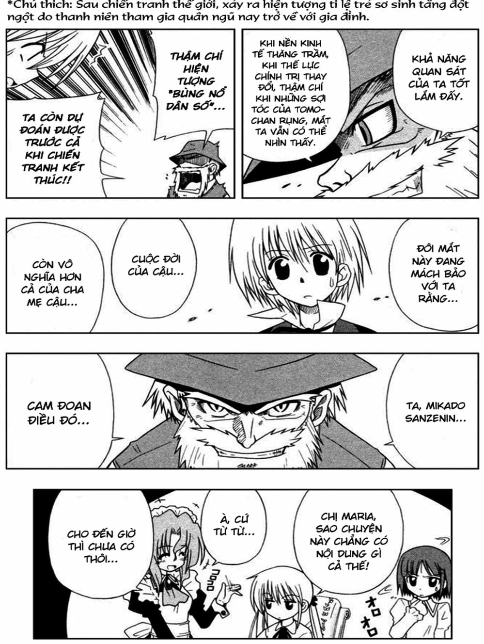 Truyện Tranh Chàng Quản Gia - Hayate No Gotoku trang 4