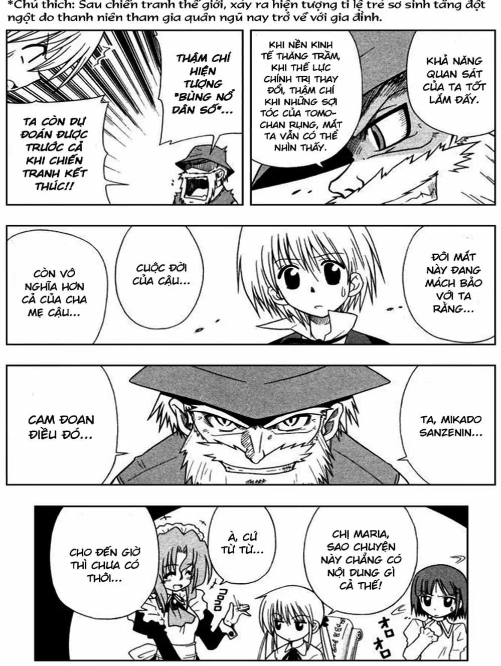 Truyện Tranh Chàng Quản Gia - Hayate No Gotoku trang 4