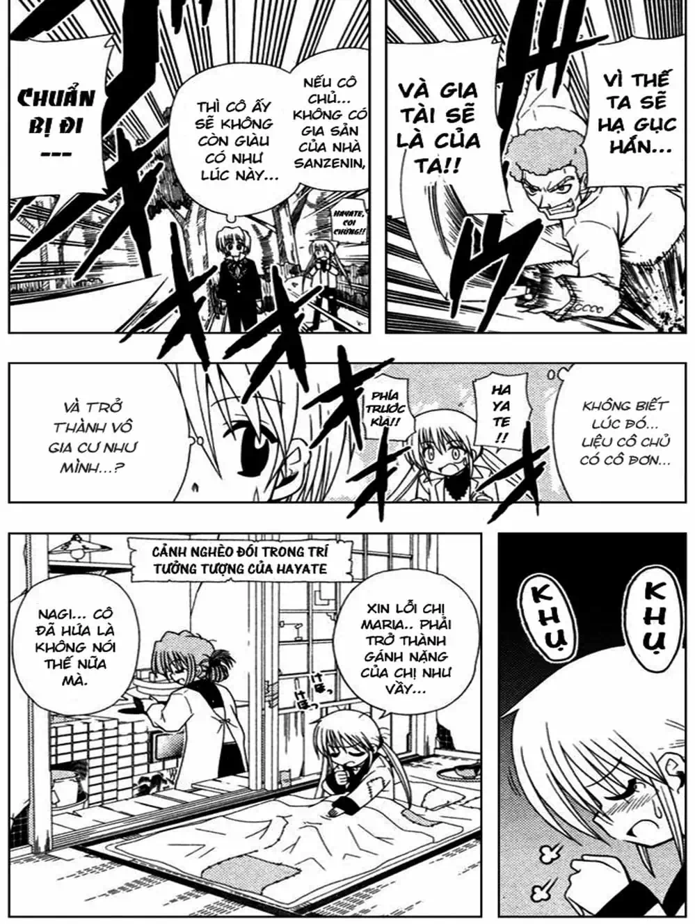 Truyện Tranh Chàng Quản Gia - Hayate No Gotoku trang 4