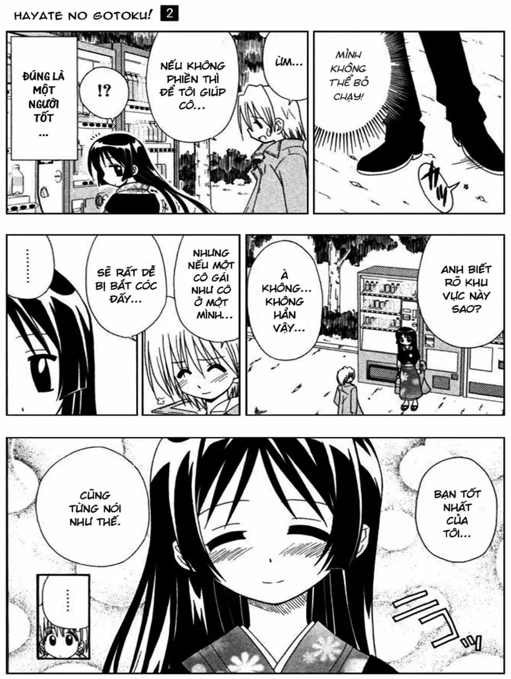 Truyện Tranh Chàng Quản Gia - Hayate No Gotoku trang 4
