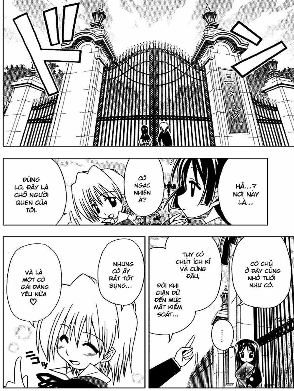 Truyện Tranh Chàng Quản Gia - Hayate No Gotoku trang 4