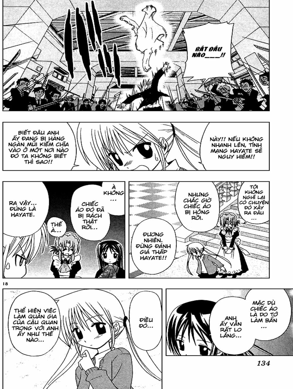 Truyện Tranh Chàng Quản Gia - Hayate No Gotoku trang 4