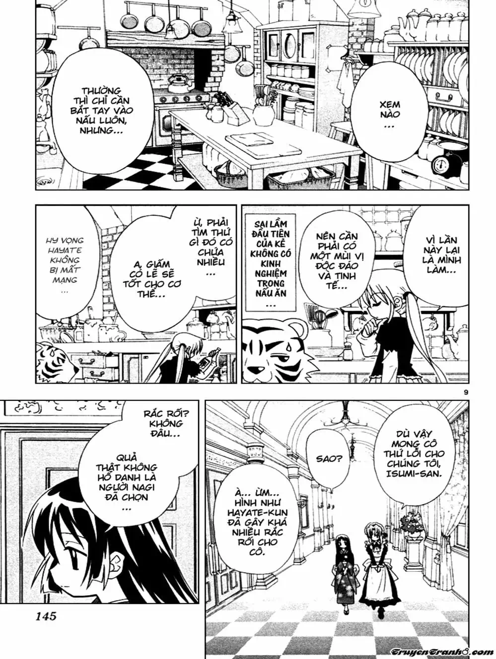 Truyện Tranh Chàng Quản Gia - Hayate No Gotoku trang 4