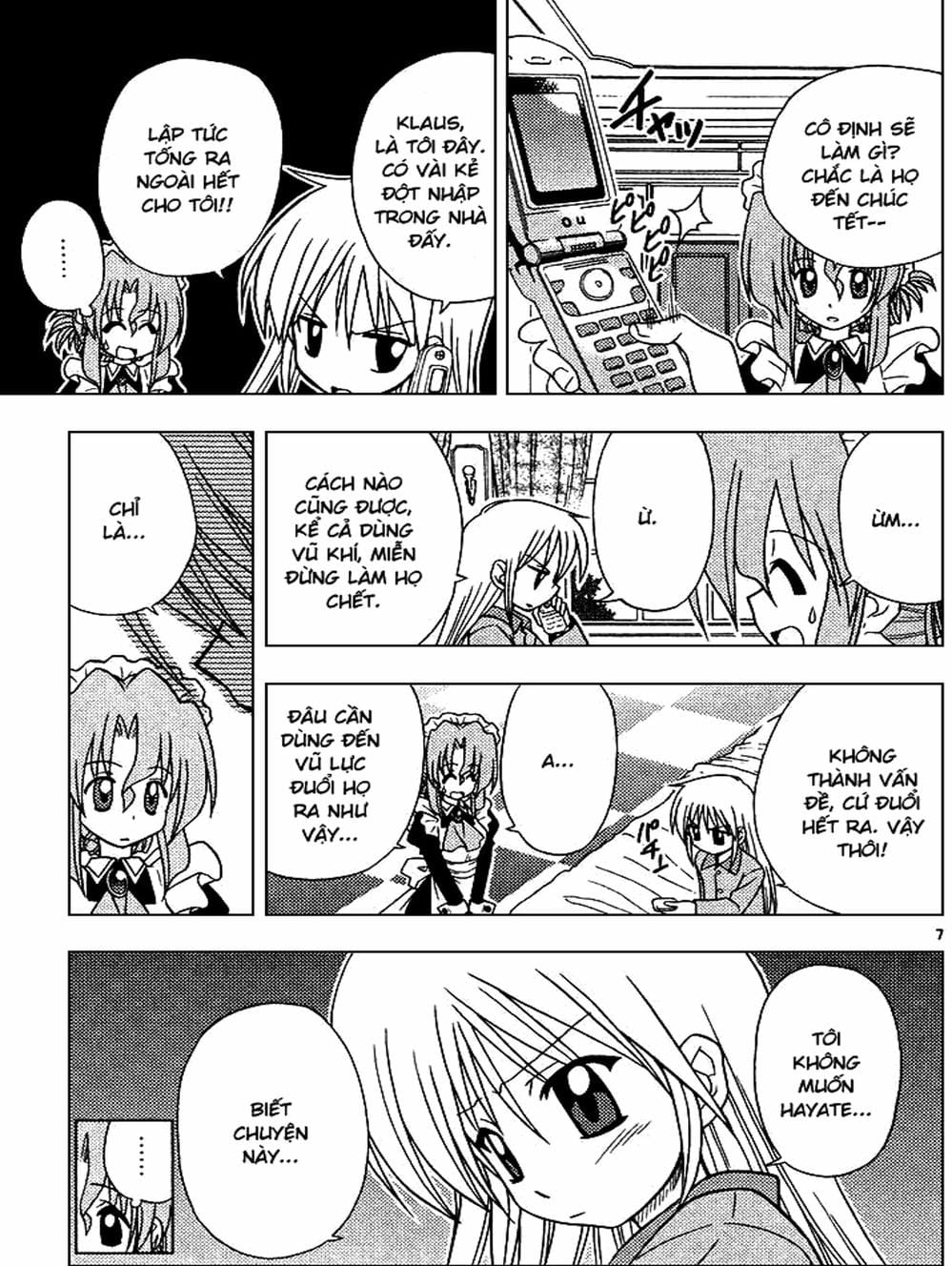 Truyện Tranh Chàng Quản Gia - Hayate No Gotoku trang 4