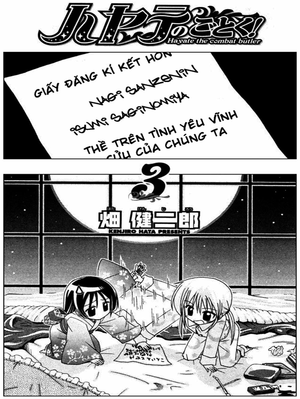 Truyện Tranh Chàng Quản Gia - Hayate No Gotoku trang 4
