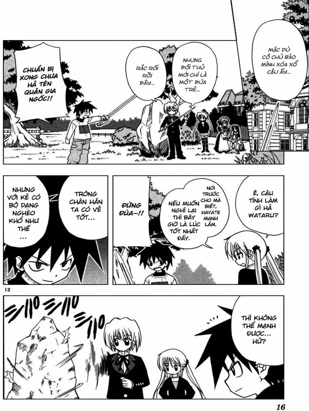 Truyện Tranh Chàng Quản Gia - Hayate No Gotoku trang 4