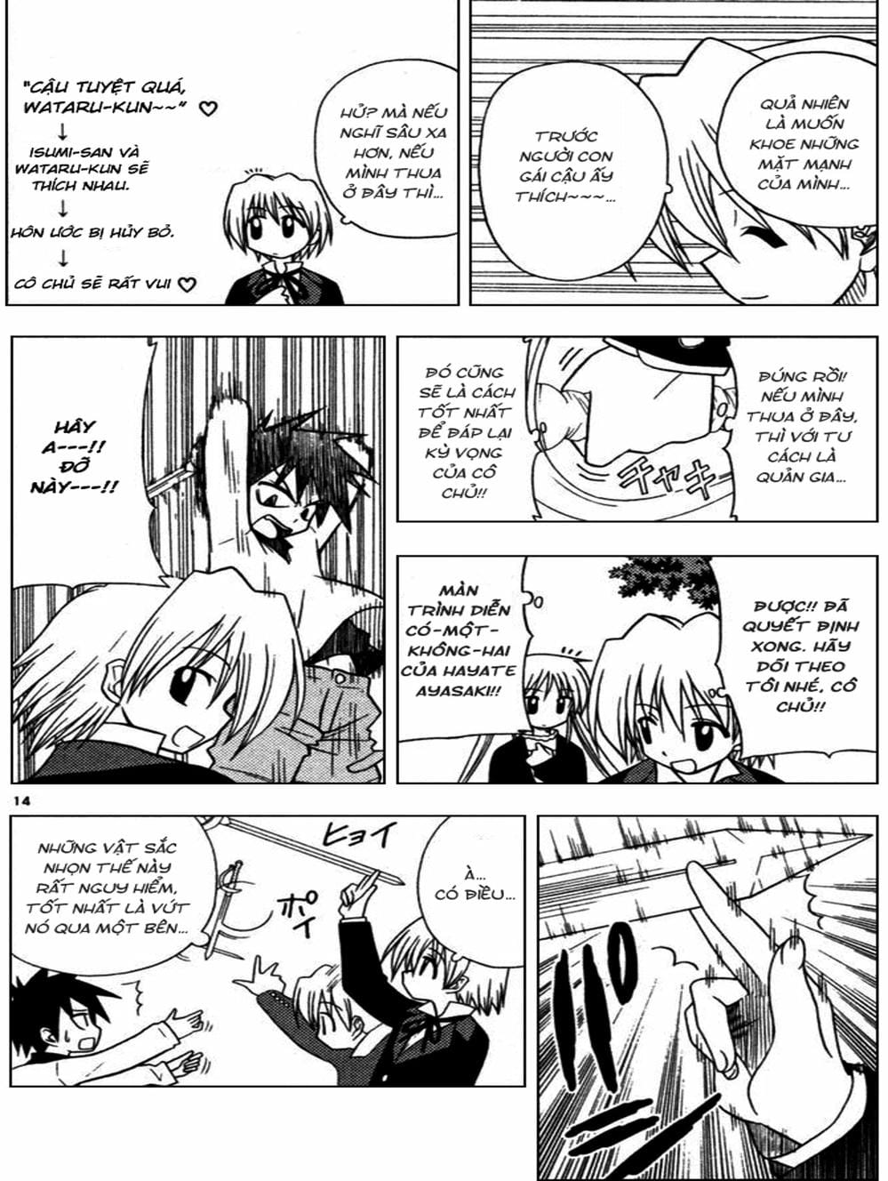 Truyện Tranh Chàng Quản Gia - Hayate No Gotoku trang 4