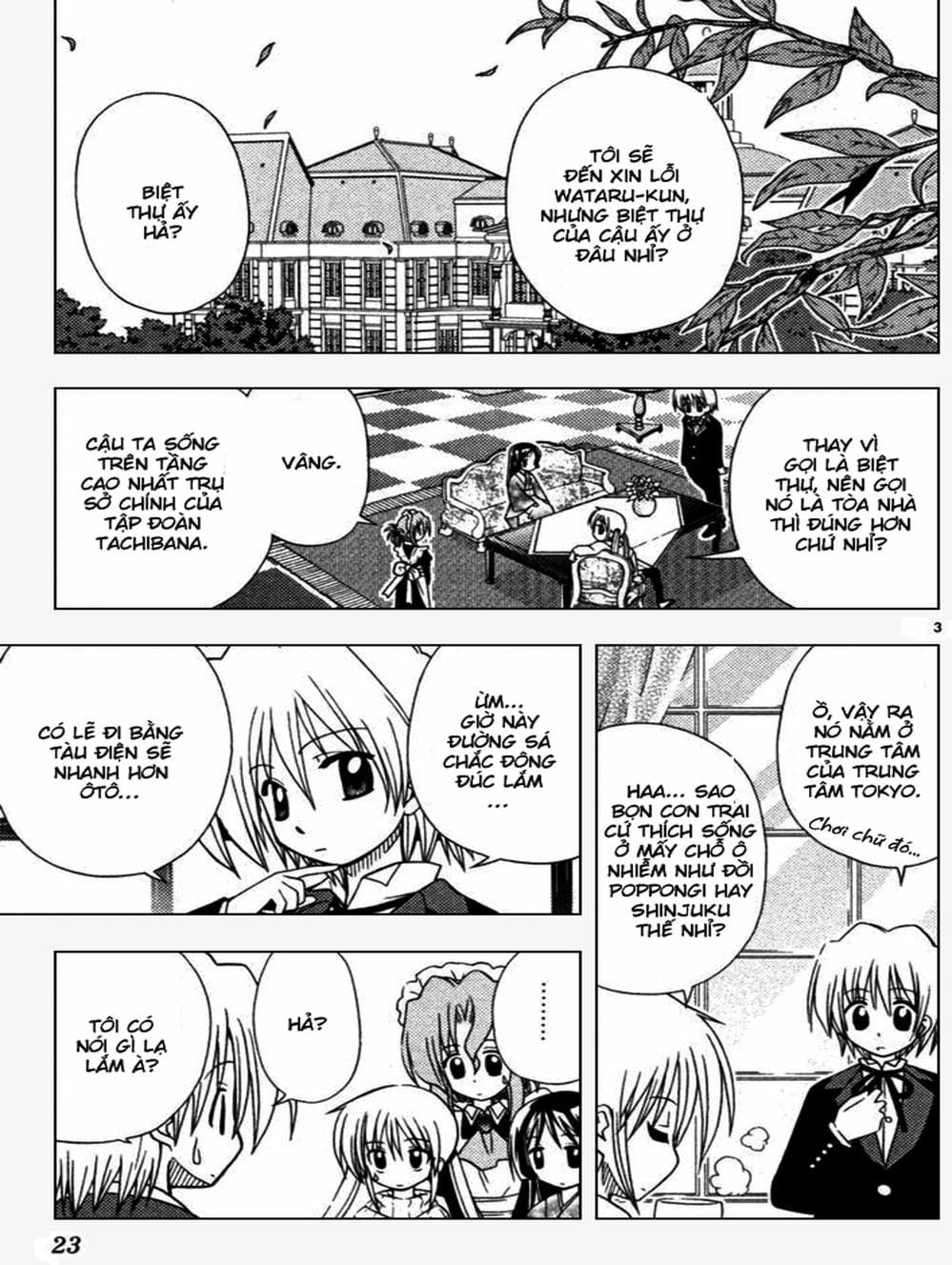 Truyện Tranh Chàng Quản Gia - Hayate No Gotoku trang 4
