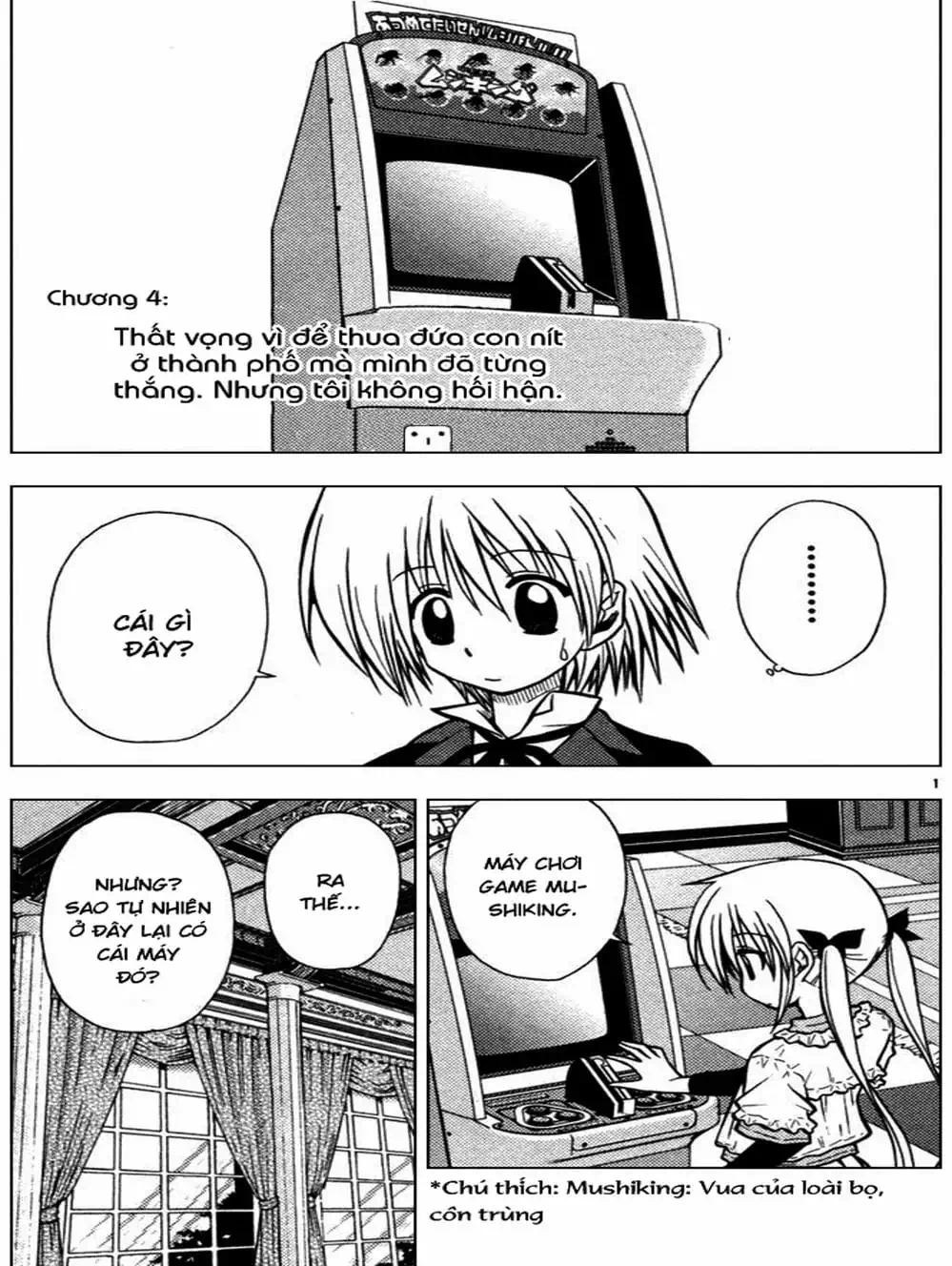 Truyện Tranh Chàng Quản Gia - Hayate No Gotoku trang 4
