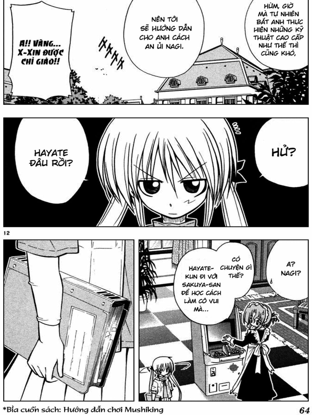 Truyện Tranh Chàng Quản Gia - Hayate No Gotoku trang 4