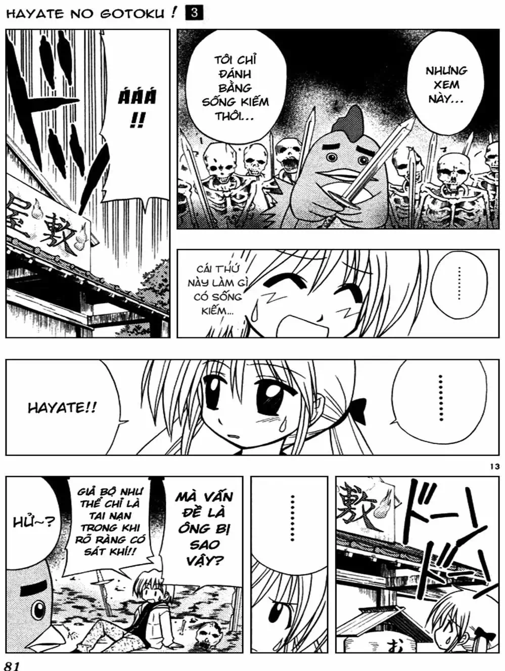 Truyện Tranh Chàng Quản Gia - Hayate No Gotoku trang 4