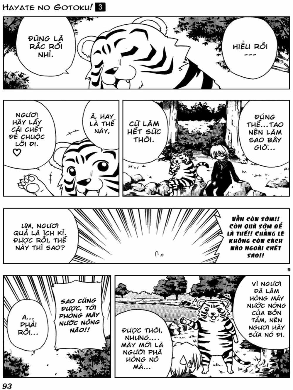 Truyện Tranh Chàng Quản Gia - Hayate No Gotoku trang 4