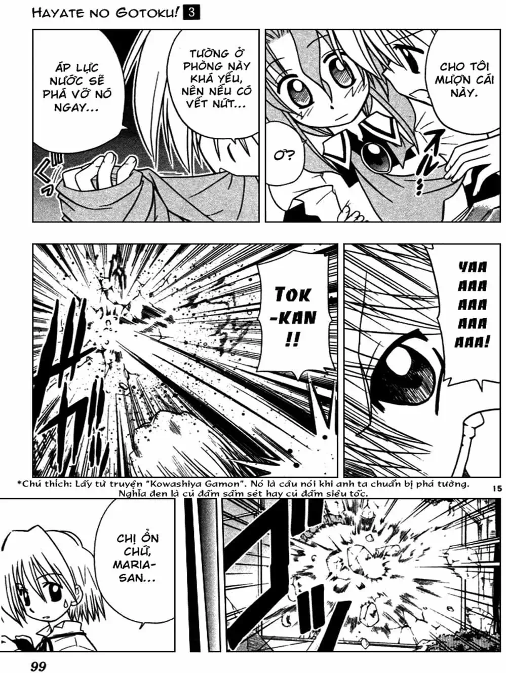 Truyện Tranh Chàng Quản Gia - Hayate No Gotoku trang 4