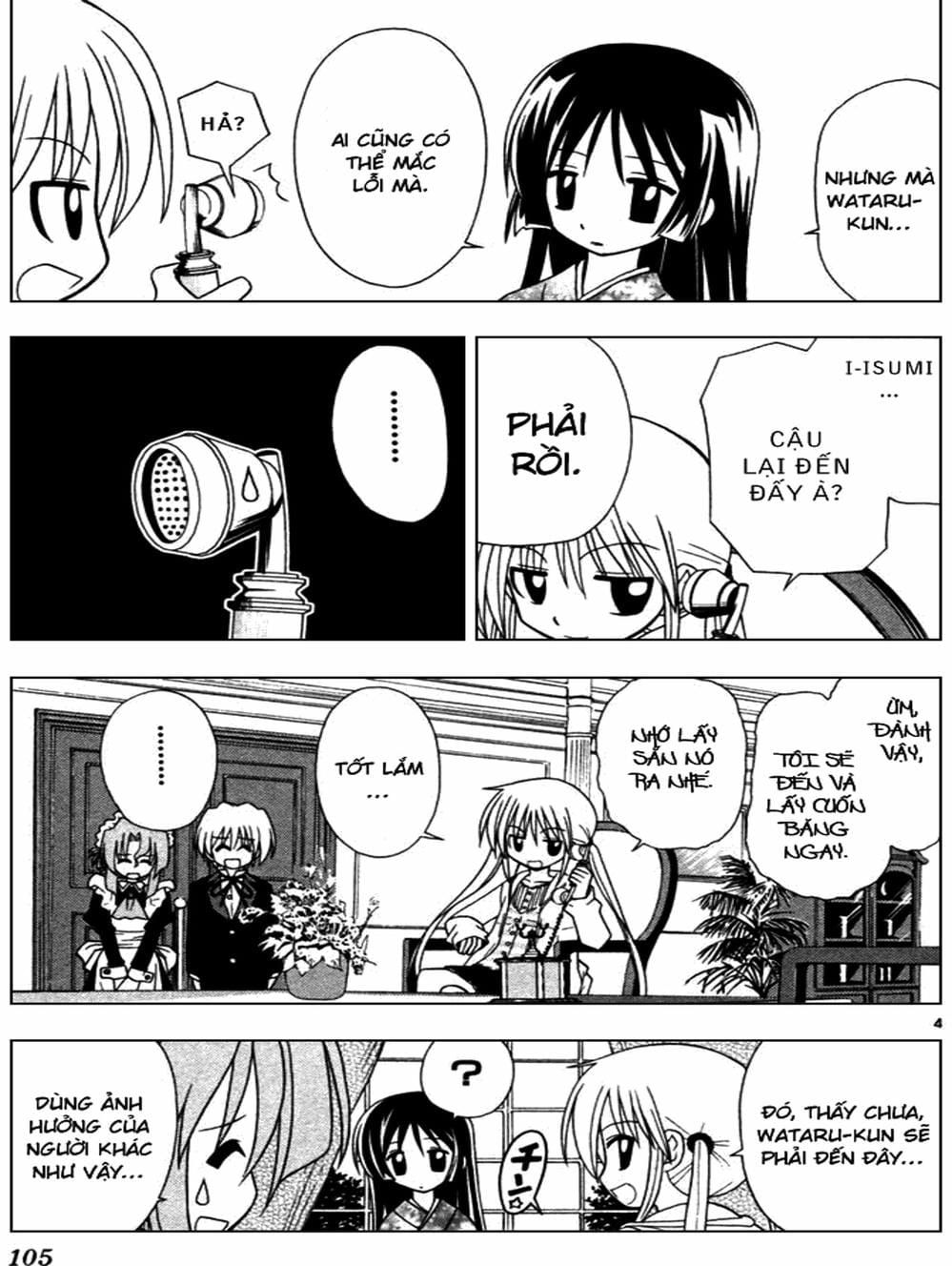 Truyện Tranh Chàng Quản Gia - Hayate No Gotoku trang 4