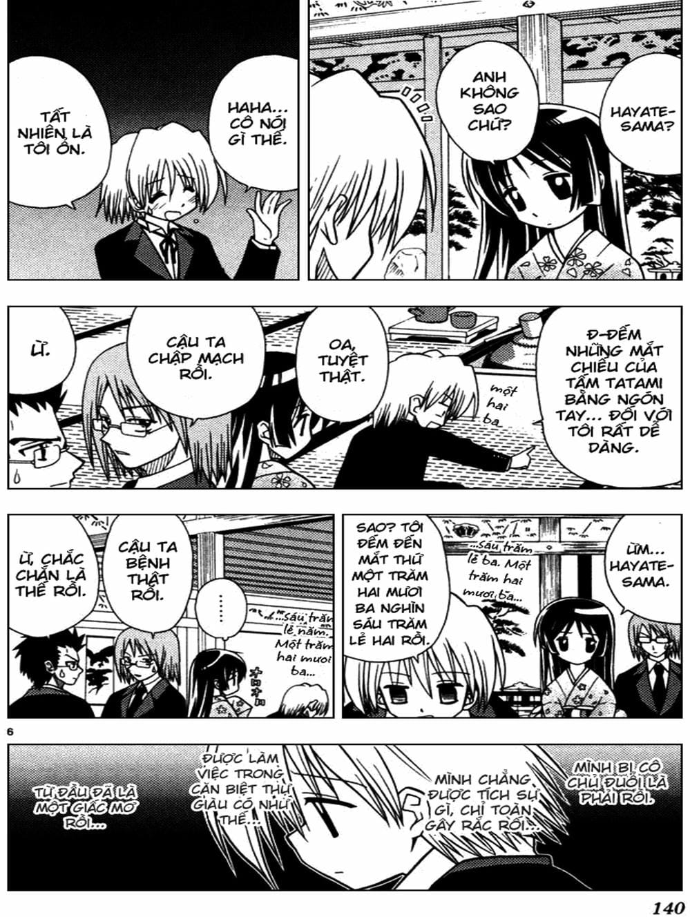 Truyện Tranh Chàng Quản Gia - Hayate No Gotoku trang 4