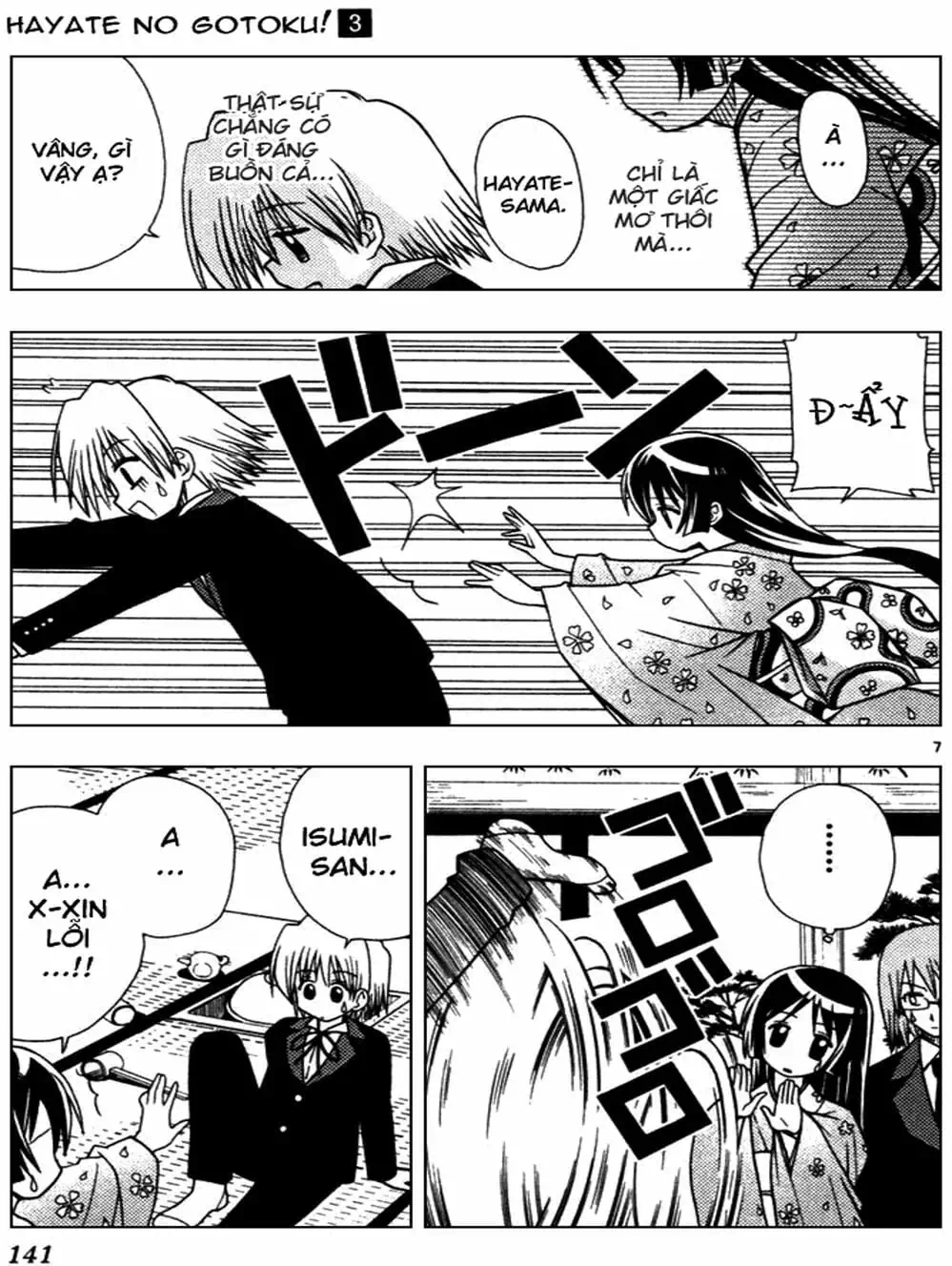 Truyện Tranh Chàng Quản Gia - Hayate No Gotoku trang 4