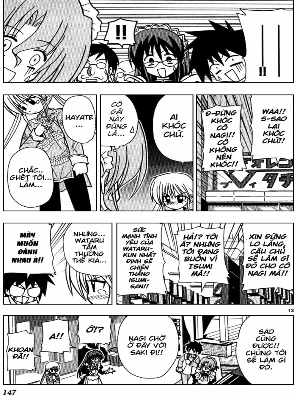 Truyện Tranh Chàng Quản Gia - Hayate No Gotoku trang 4