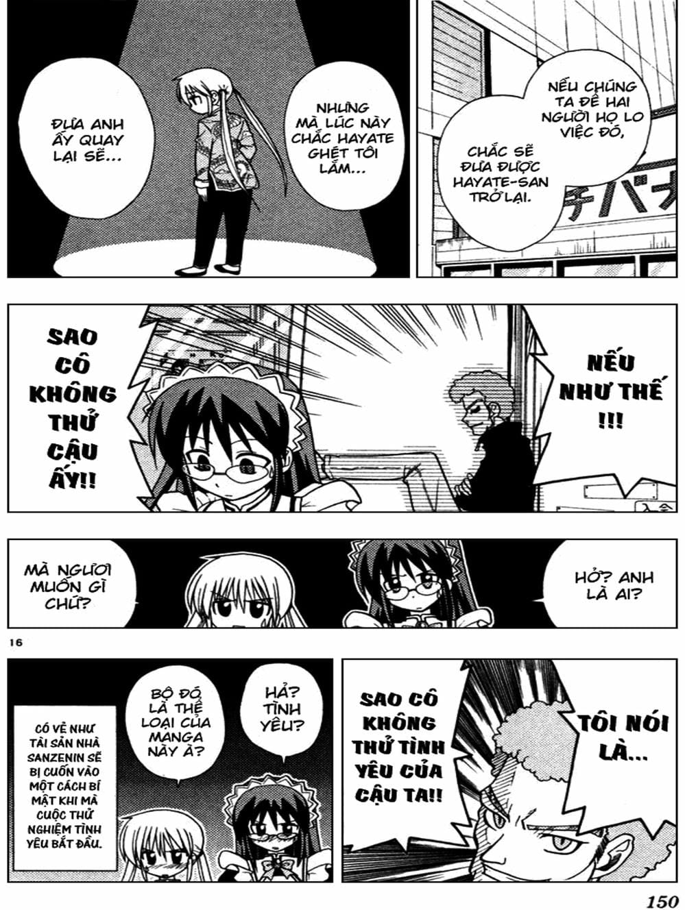 Truyện Tranh Chàng Quản Gia - Hayate No Gotoku trang 4