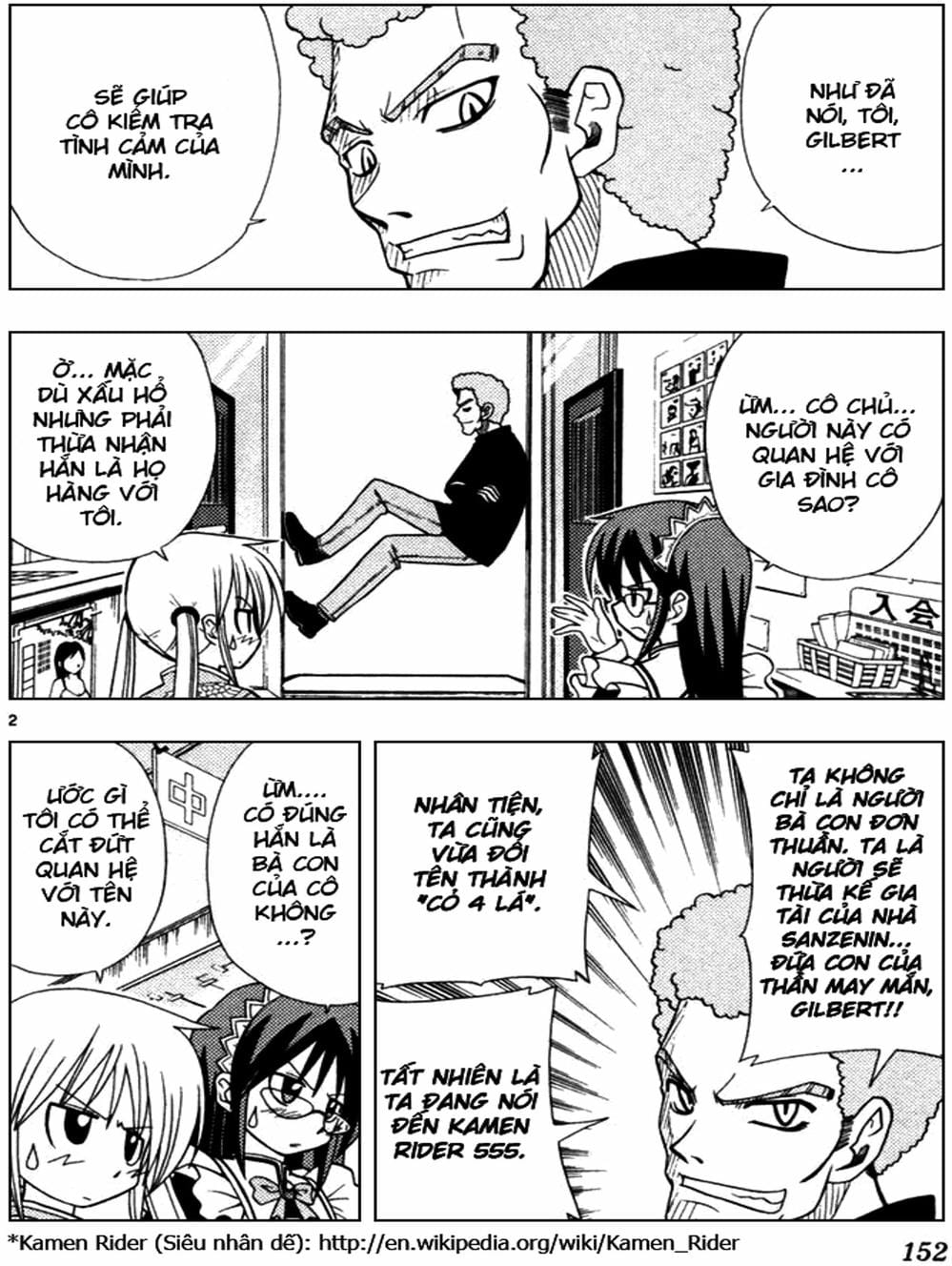 Truyện Tranh Chàng Quản Gia - Hayate No Gotoku trang 4