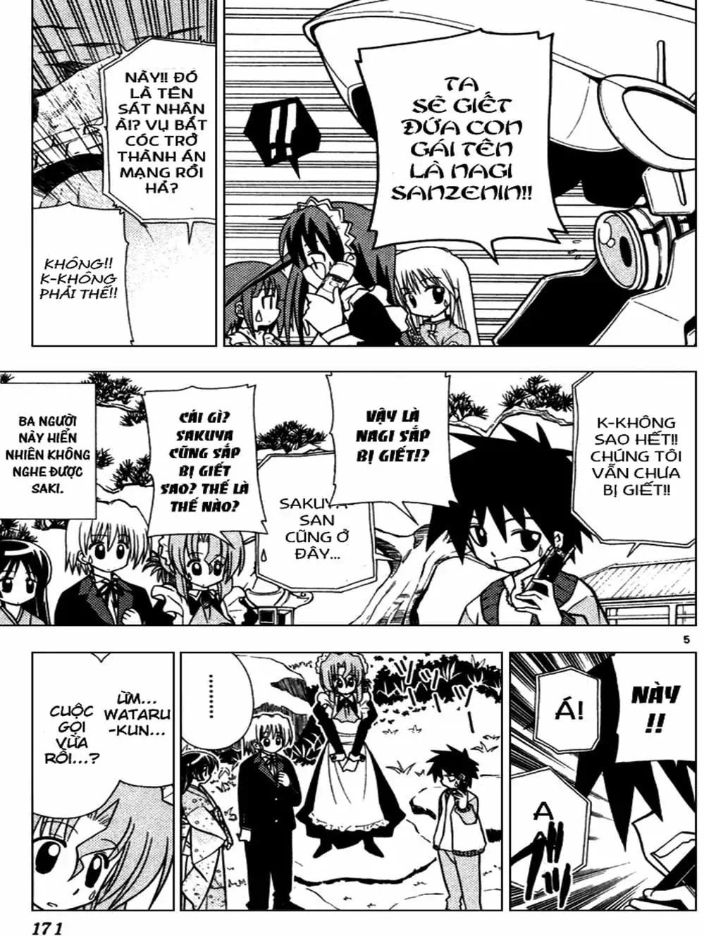 Truyện Tranh Chàng Quản Gia - Hayate No Gotoku trang 4