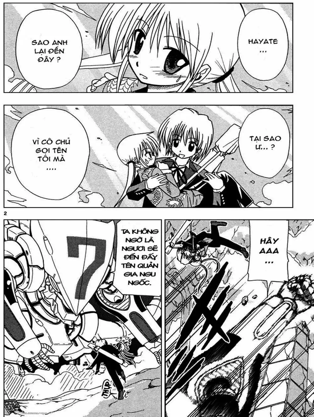 Truyện Tranh Chàng Quản Gia - Hayate No Gotoku trang 4