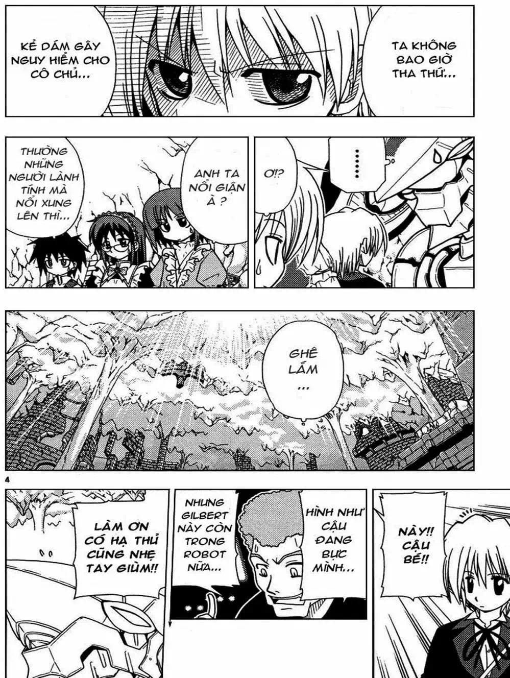 Truyện Tranh Chàng Quản Gia - Hayate No Gotoku trang 4
