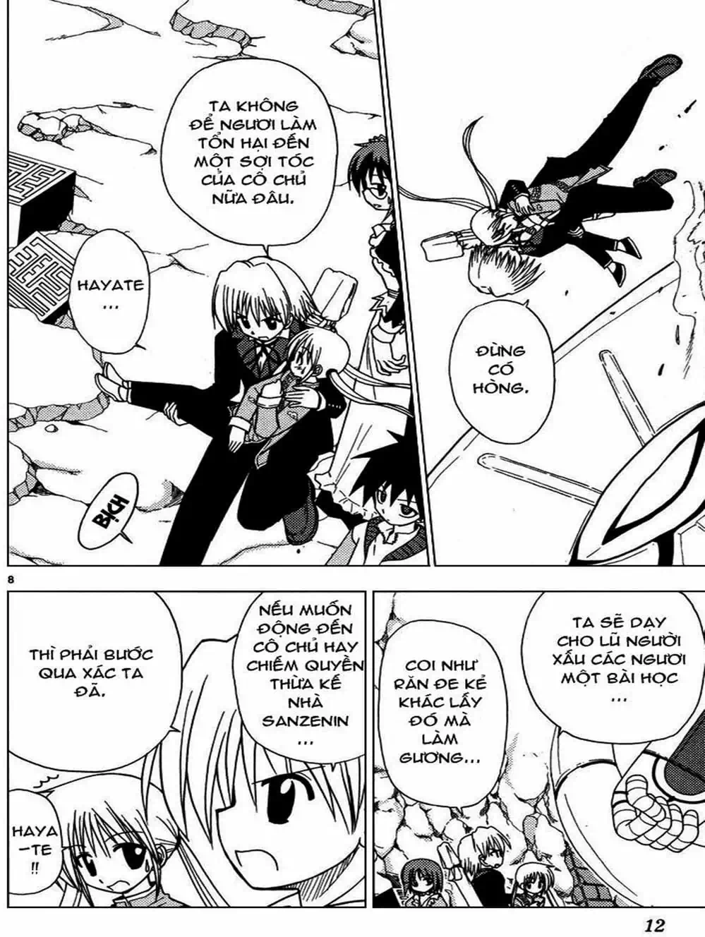 Truyện Tranh Chàng Quản Gia - Hayate No Gotoku trang 4