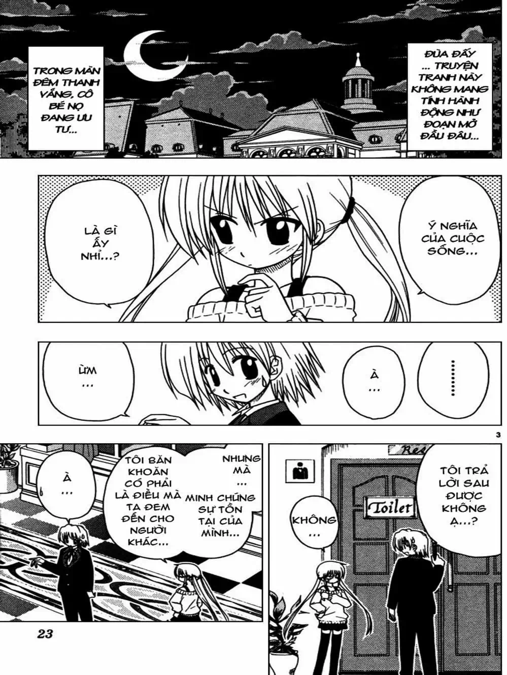 Truyện Tranh Chàng Quản Gia - Hayate No Gotoku trang 4