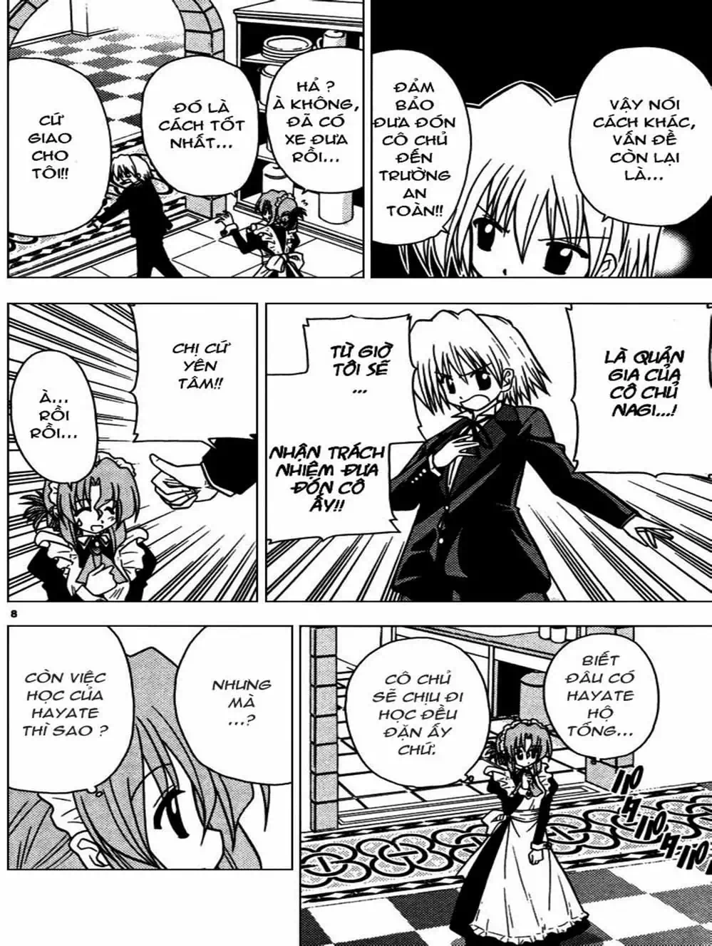 Truyện Tranh Chàng Quản Gia - Hayate No Gotoku trang 4