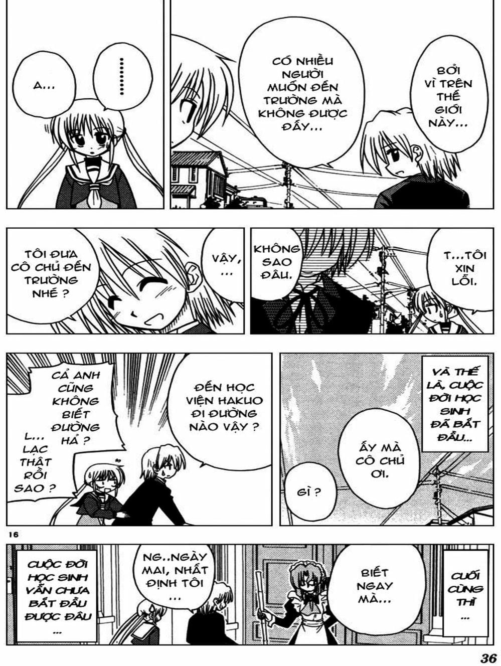 Truyện Tranh Chàng Quản Gia - Hayate No Gotoku trang 4