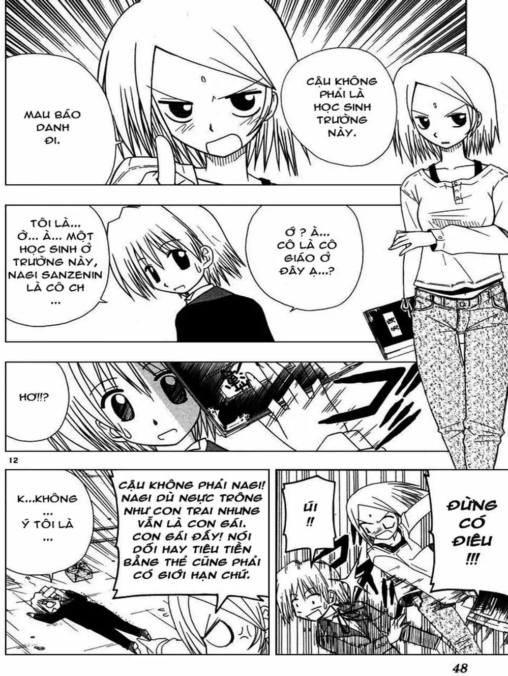 Truyện Tranh Chàng Quản Gia - Hayate No Gotoku trang 4