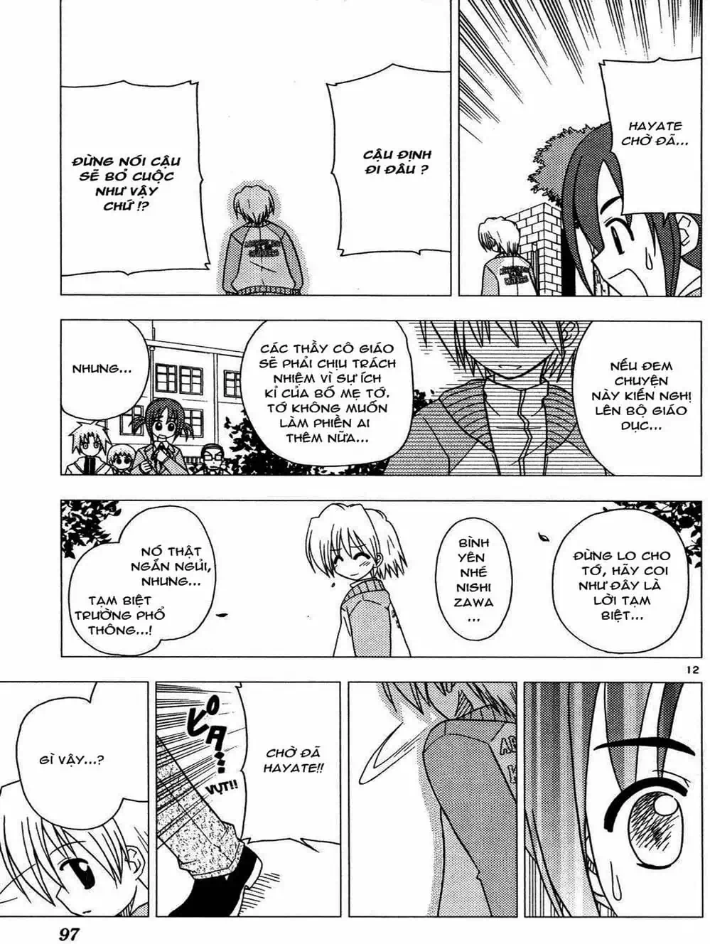 Truyện Tranh Chàng Quản Gia - Hayate No Gotoku trang 4