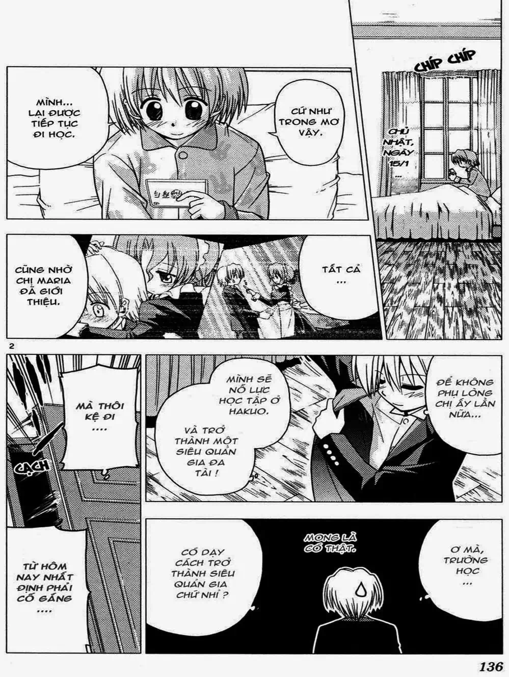 Truyện Tranh Chàng Quản Gia - Hayate No Gotoku trang 4