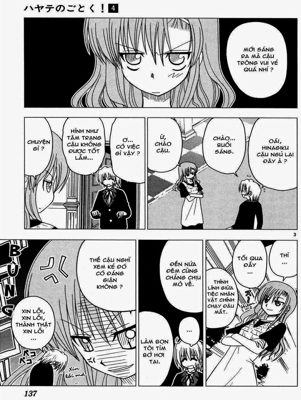 Truyện Tranh Chàng Quản Gia - Hayate No Gotoku trang 4