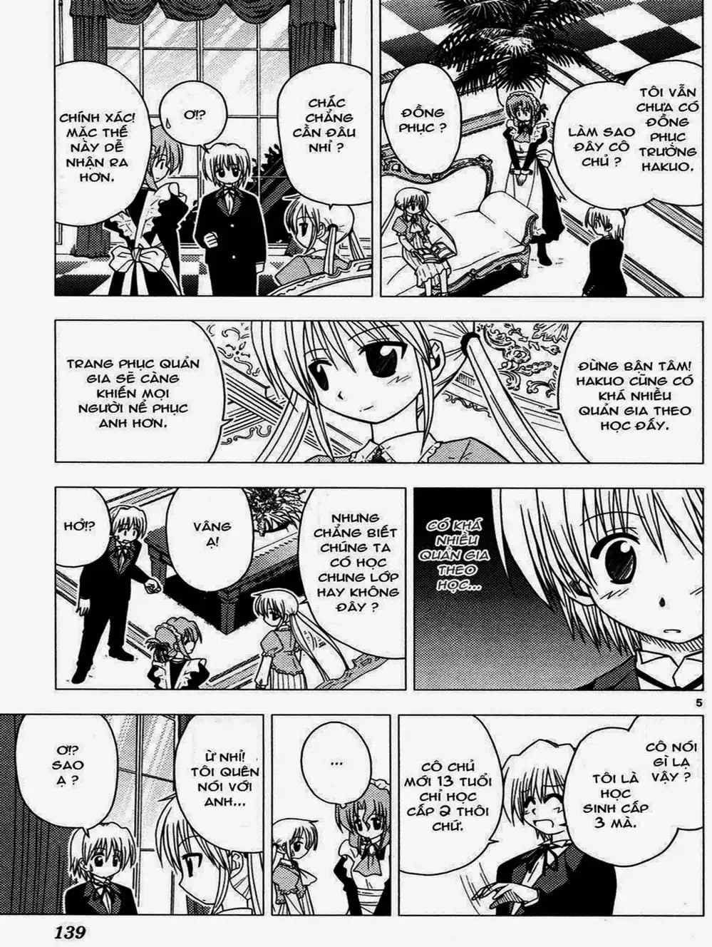 Truyện Tranh Chàng Quản Gia - Hayate No Gotoku trang 4