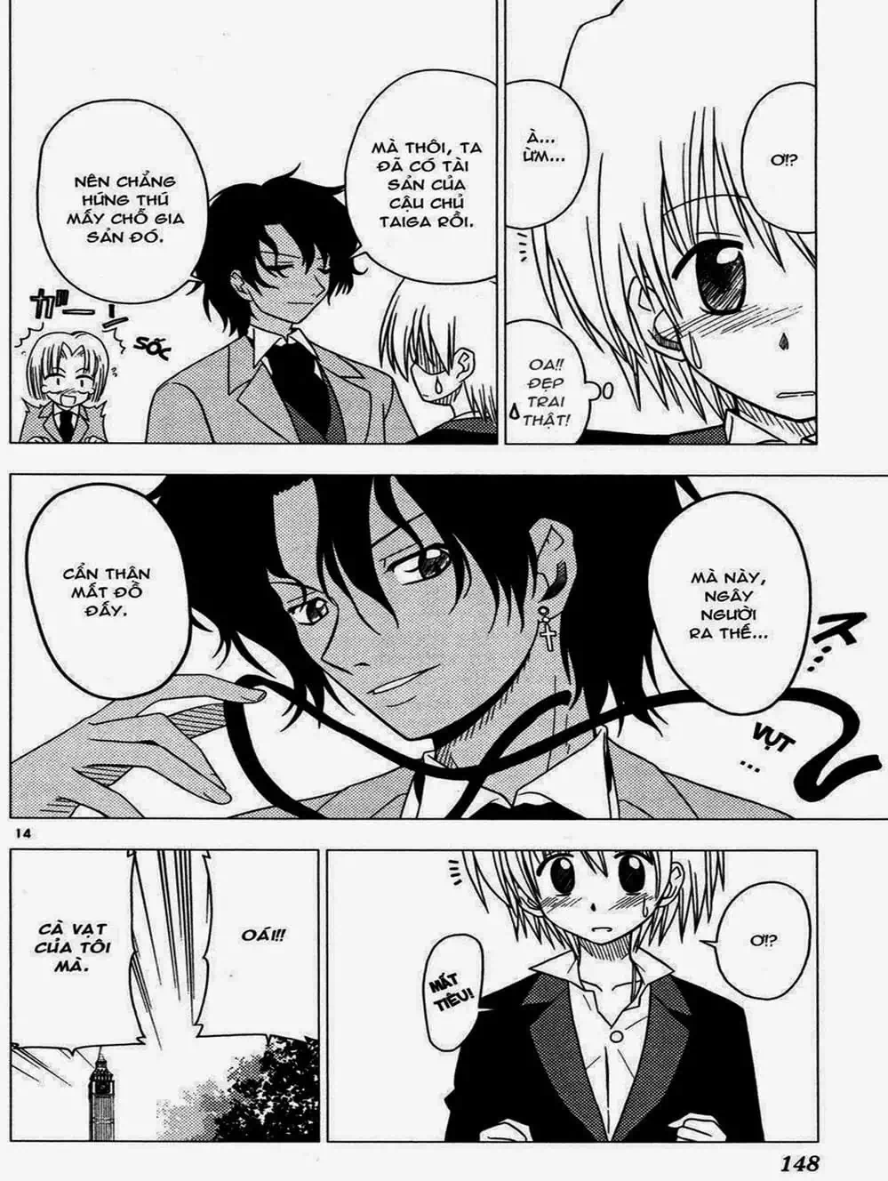 Truyện Tranh Chàng Quản Gia - Hayate No Gotoku trang 4